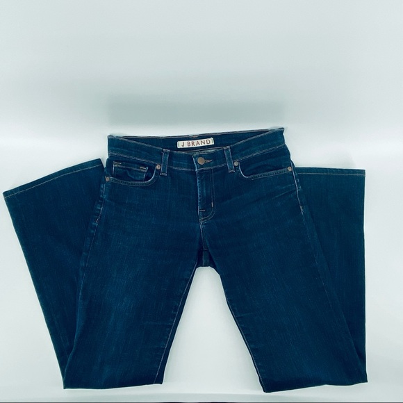 J BRAND Bailey Flared Boot Cut Med Wash Blue Jeans - Picture 5 of 16